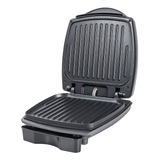 Grill Elétrico Burguer Oster Ogrl500 2 Em 1 Com Estufa 1200w Cor Preto 127v