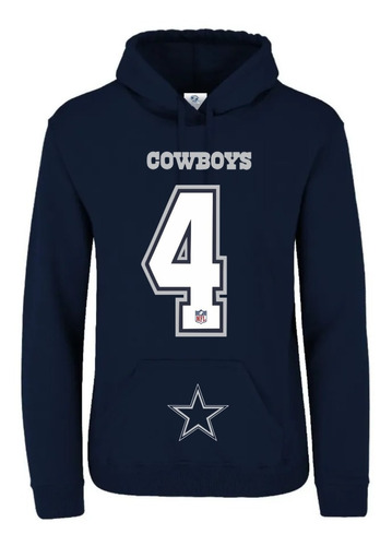 Hoodie Dallas Cowboys Nfl Prescot Mariscal 4