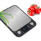 Balanza Cocina Digital 10kg Alta Precisión Y Acero Inoxidabl Negro