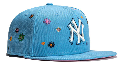 Gorra New Era Yankees New York 59fifty Superbloom Azul C