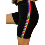 Licra Biker Short Pride Arcoíris