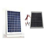 04 Unid. Painel Placa Solar Fotovoltaicaa 10w Padrão 12v