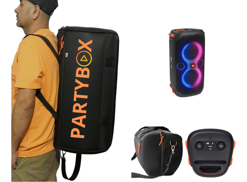 Party Box Jbl 110-100 Bolsa Case Reforçado Bolso Impermeável