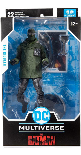 Figura El Acertijo Riddler Dc Multiverse The Batman Original