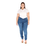 Pantalón Mezclilla Austin Curvy Plus Aum535 Talla Extra 