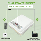 Egg Incubator With Egg Candler Tester, Automatic Egg Turning