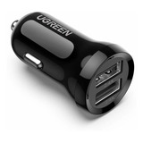 Ugreen Cargador Carro 24w 4.8amp 2 Usb A 5v Carga Rapida