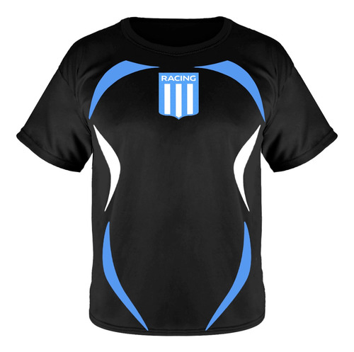 Remera Niño Deportiva Racing Club Avellaneda Futbol