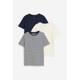 Remera H&m Kids Con Botones