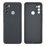 Capa Silicone Compatível Com Moto G60 Com Proteção De Câmera