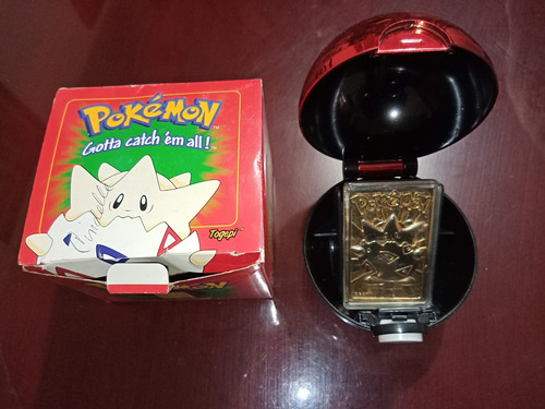 Pokemon Togepi 1999 Burger King Tarjeta Enchapada En Oro 23k