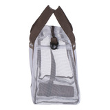 Bolso Rejilla Playa Unisex Zipper.bolsillo Impermeable, Li