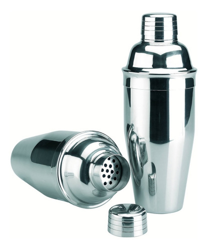 Coqueteleira Clink Ck4083 Inox 750ml Ideal Para Drinks E Caipirinhas Cor Cinza