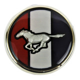 Emblema Mustang Cofre Caballo Auto Clasico Metal 1979-1982