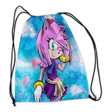 Tulas Personalizadas Sonic Amy Rose Impermeable 