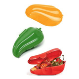 Set 3 Recipientes Para Guardar Chiles Tupperware 