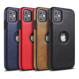 Funda Para iPhone Piel Leather Case Premium