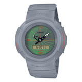 Reloj Hombre Casio Aw-500mnt-8adr G-shock Color De La Correa Gris Color Del Bisel Gris Color Del Fondo Negro