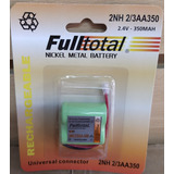 Bateria Recargable Para Telefono 2nh 2/3aa350 Full Total