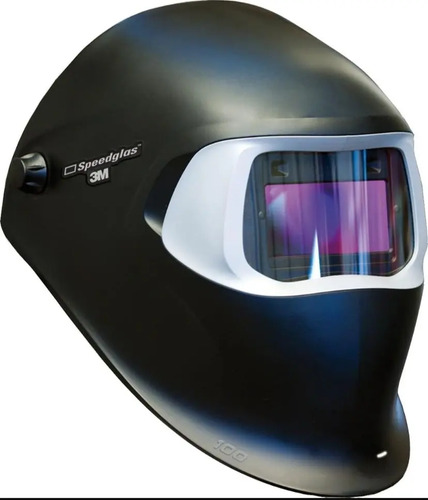 Speedglas Casco De Soldar Negro 100 Con Filtro Autoscur 3m