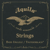 140u Aquila Thunderblack Bass Ukulele String Set