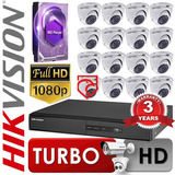 Kit Dvr Cctv Hikvision 16ch + 16cam + 1tb + Cables Martinez