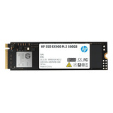 Disco Ssd Hp Ex900 M.2 Nvme 500gb