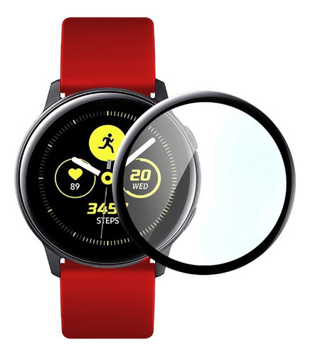 Combo D 2 Micas De Tpu 3d Premium Para Galaxy Watch Active 2