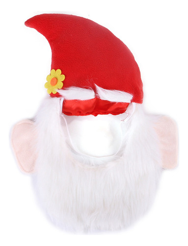 Gorro De Navidad Para Mascotas Con Barba, Halloween, Perro,