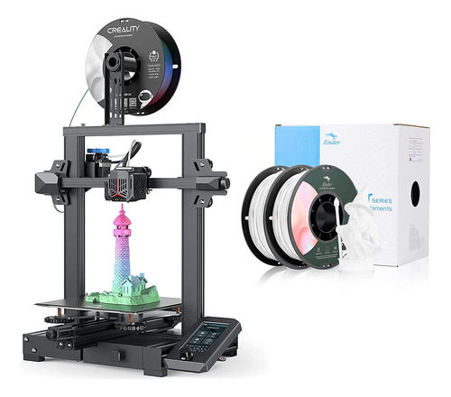 Impresora 3d Creality Ender-3 V2 Neo Autolevel + 1 Filamento