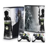 Skin Para Xbox 360 Slim Adesivo - Modelo 009