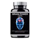 5x Brain Power Caps Booster - Foco - Concentração - 500mg