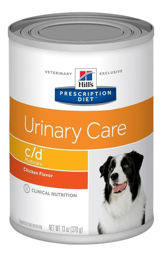 Alimento Hill's Prescription Diet Urinary Care C/d Multicare Para Perro Senior Todos Los Tamaños Sabor Pollo En Lata De 13oz