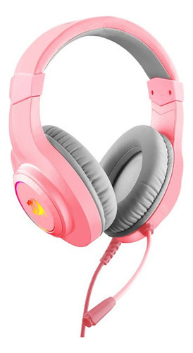 Audifono Gamer Redragon Hylas H260 Pink Rgb Color Rosa