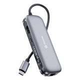 Adaptador Multipuerto Usb C Hub, Base Usb C 7 En 1 Con Hdmi 