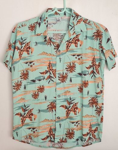 Camisa Hawaiana Talle 14