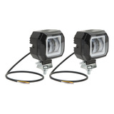 Cápsulas Led Para Todo Terreno, 20 W, 6500 K, Barra Cuadrada