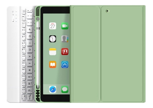 Funda De Teclado Iluminado Con Español Para iPad 9.7/air1/2