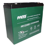 Bateria Press 12v 24ah Ciclo Profundo Carro De Golf Gel 