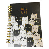 Cuaderno Libreta Gato Diseño Gatitos Croquera Kawaii Regalo