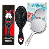 Kit Espejo De Mano Y Cepillo Minnie Mousse De Disney 100