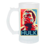 Tarro Cervecero 16oz Hulk Avengers Vengadores