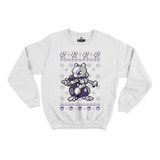 Pullover Sudadera Ugly Sueter Pokemon Mewtwo Mew Ash 