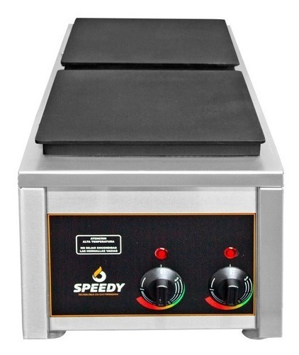 Anafe Electrico Industrial Speedy Grill 2 Hornallas 2.5 Kw