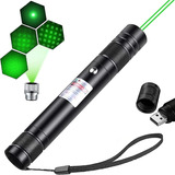 Super Caneta Laser Pointer Feixe Luz Verde Forte C/ Efeitos 