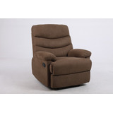 Sofa Berger Reclinable Manual Bladen De A-8012-cafe