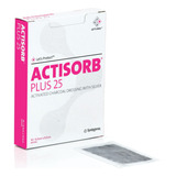 Actisorb Plus 25 Parche Carbon+plata 6,5x9,5 Una Unidad