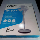 Ventilador Pedestal 16  Nex 40w 3 Vel Oscilante Inclinable