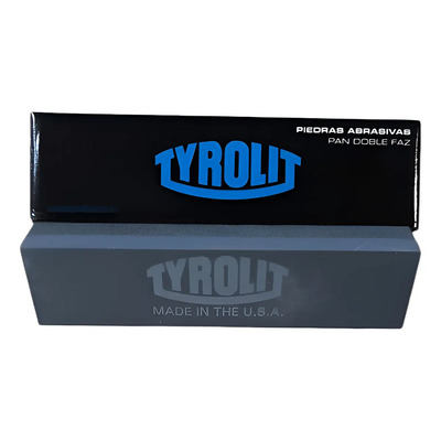 Piedras De Afilar Cuchillo Pan Doble Faz Tyrolit 200x50x25mm | Envío gratis