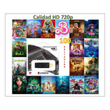 Pack 100 Peliculas Infantiles - En Memoria Usb  De 128gb